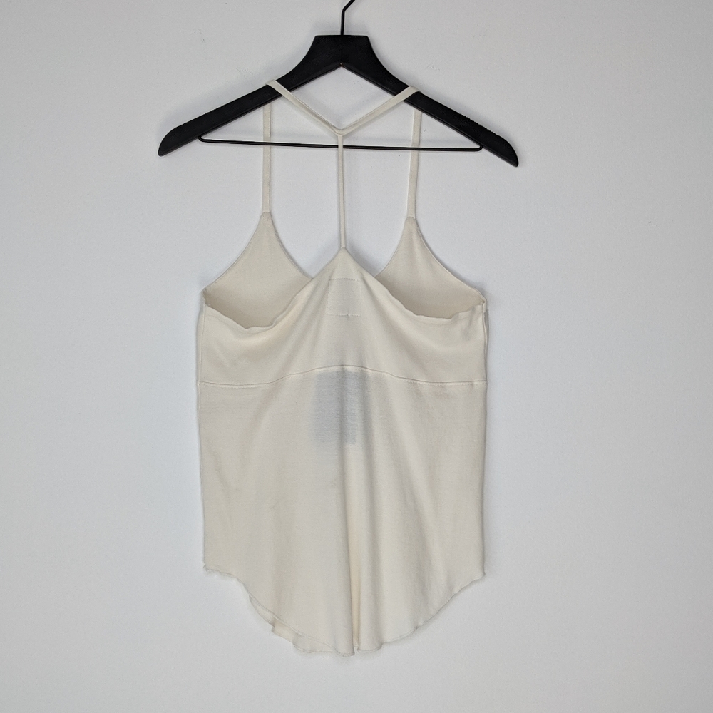 Chaser Bone Baby Rib Spaghetti Shirttail Cami NWT - Picture 6 of 11
